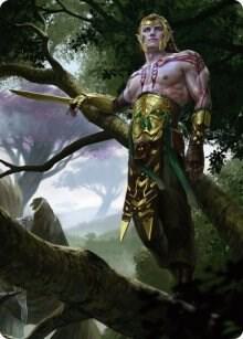 Tyvar Kell Art Card 53 (Art Series: Kaldheim)  | Good Games Modbury