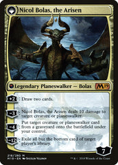 Nicol Bolas, the Ravager // Nicol Bolas, the Arisen [Core Set 2019 Prerelease Promos] | Good Games Modbury
