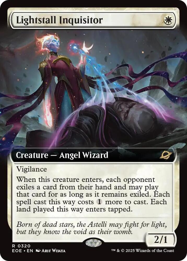Lightstall Inquisitor  320/276 (Edge of Eternities)  - Extended Art Foil | Good Games Modbury