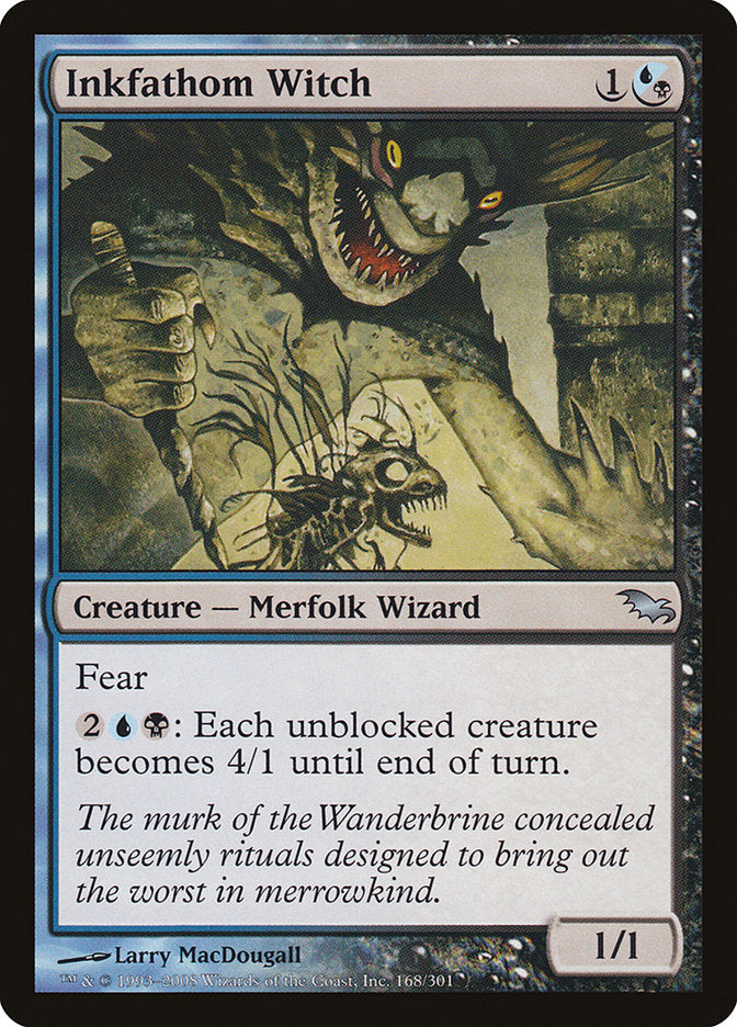 Inkfathom Witch [Shadowmoor] | Good Games Modbury