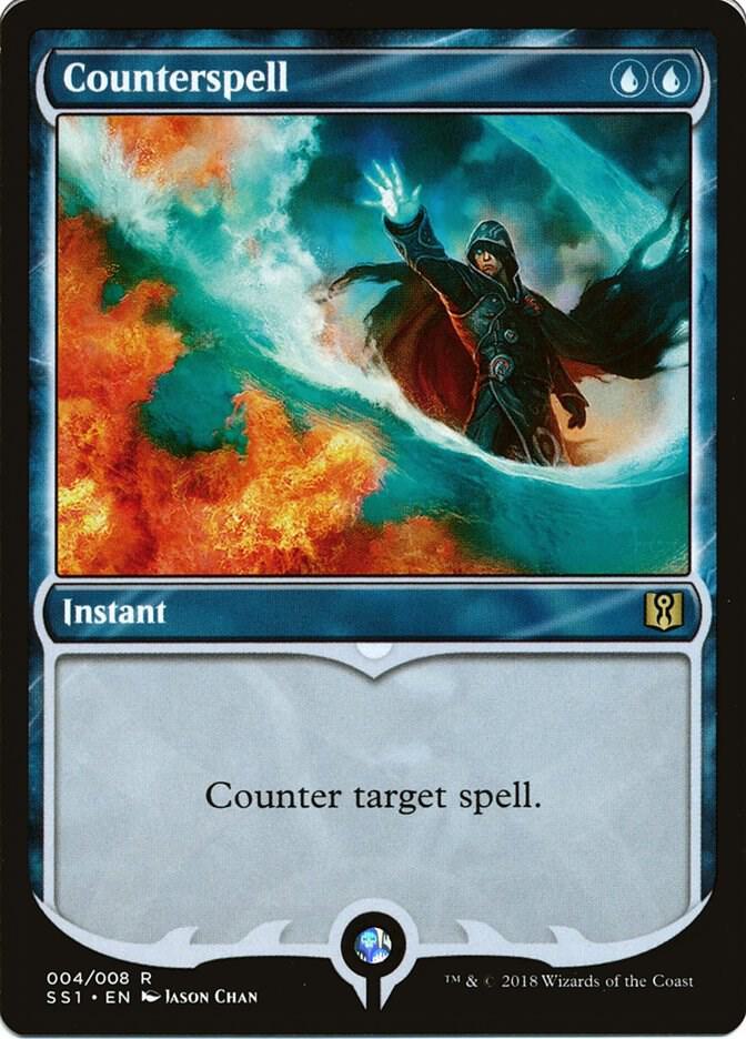 Counterspell 4/8 (Signature Spellbook: Jace)  - Foil | Good Games Modbury