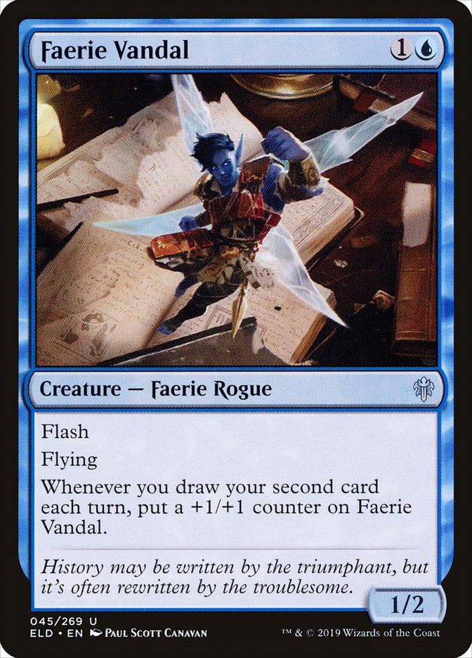 Faerie Vandal [Throne of Eldraine] | Good Games Modbury