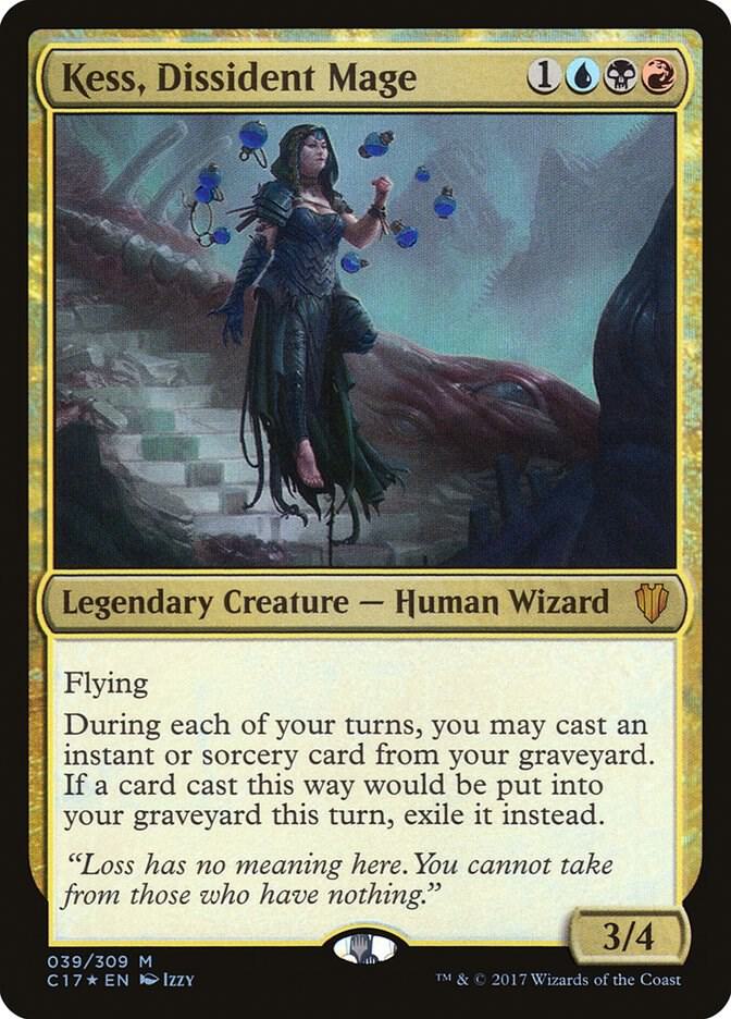 Kess, Dissident Mage 39/309 (Commander 2017)  - Foil | Good Games Modbury