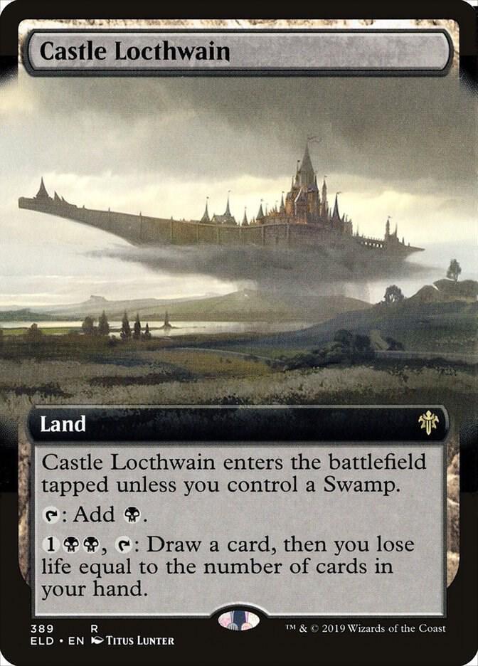 Castle Locthwain 389/269 (Throne of Eldraine)  - Extended Art | Good Games Modbury