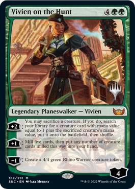 Vivien on the Hunt 162 (Promo Pack: Streets of New Capenna)  - Foil | Good Games Modbury