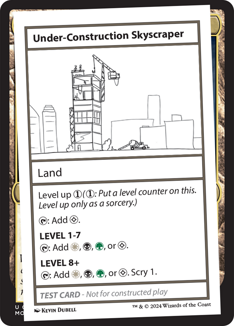 Under-Construction Skyscraper [Mystery Booster 2 Playtest Cards] | Good Games Modbury