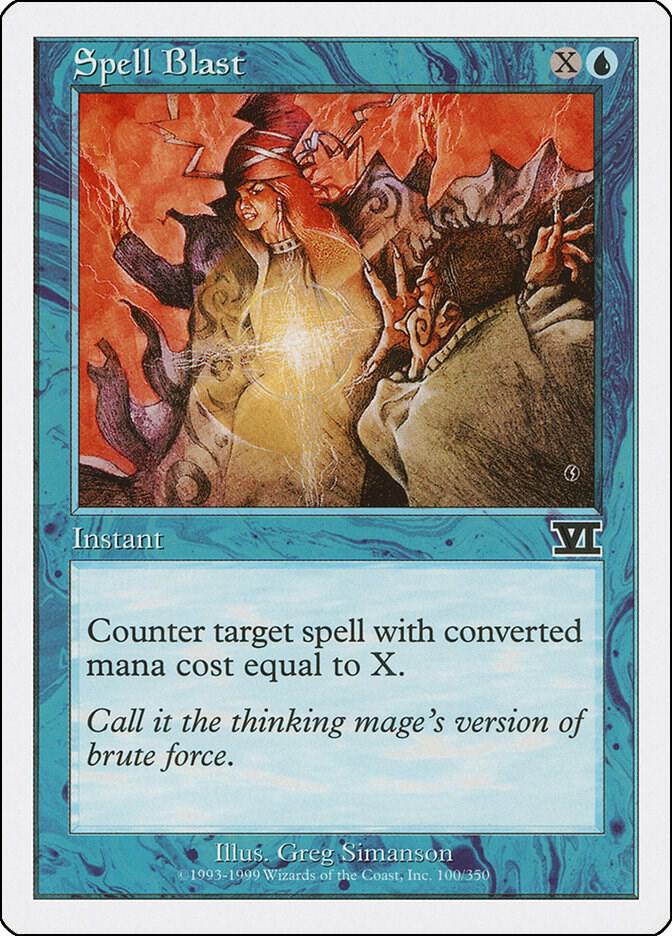 Spell Blast 100/350 (Classic Sixth Edition)  | Good Games Modbury