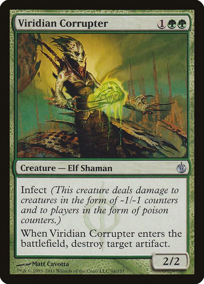 Viridian Corrupter 94 (Mirrodin Besieged)  - Foil | Good Games Modbury