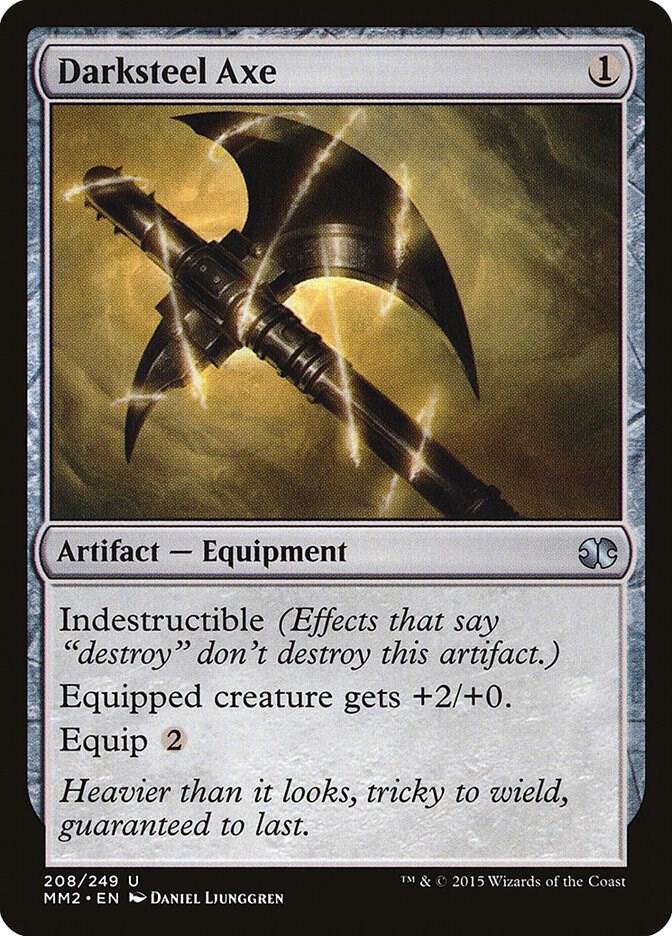 Darksteel Axe 208/249 (Modern Masters 2015)  | Good Games Modbury