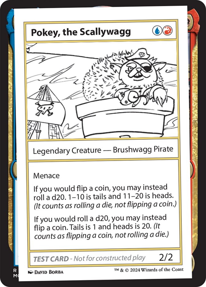 Pokey, the Scallywagg 600/390 (Mystery Booster 2 Playtest Cards)  | Good Games Modbury