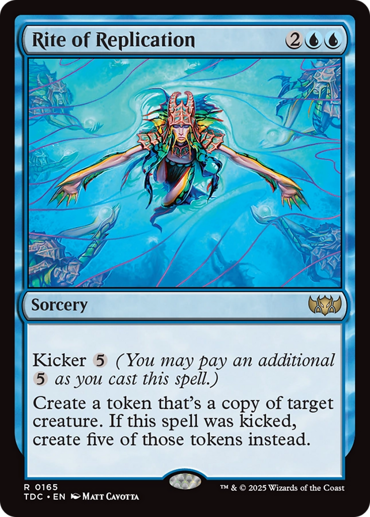 Rite of Replication [Tarkir: Dragonstorm Commander] | Good Games Modbury