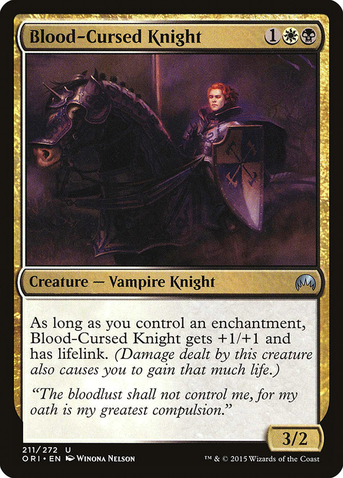 Blood-Cursed Knight [Magic Origins] | Good Games Modbury