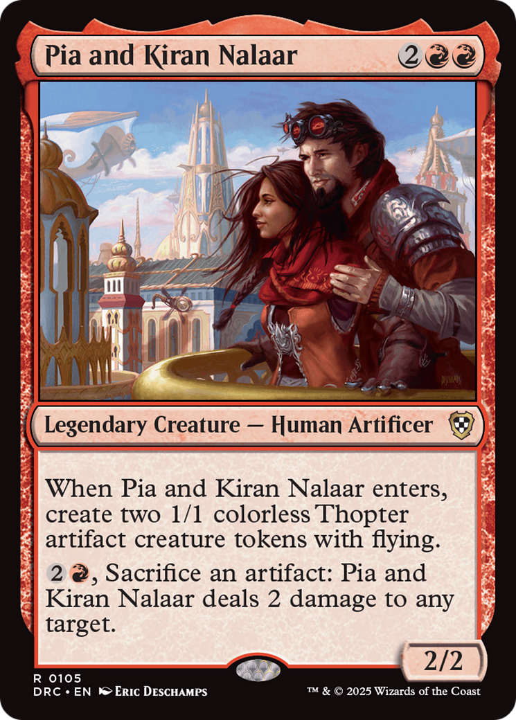 Pia and Kiran Nalaar [Aetherdrift Commander] | Good Games Modbury