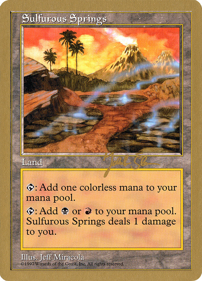 Sulfurous Springs (Jakub Slemr) [World Championship Decks 1997] | Good Games Modbury