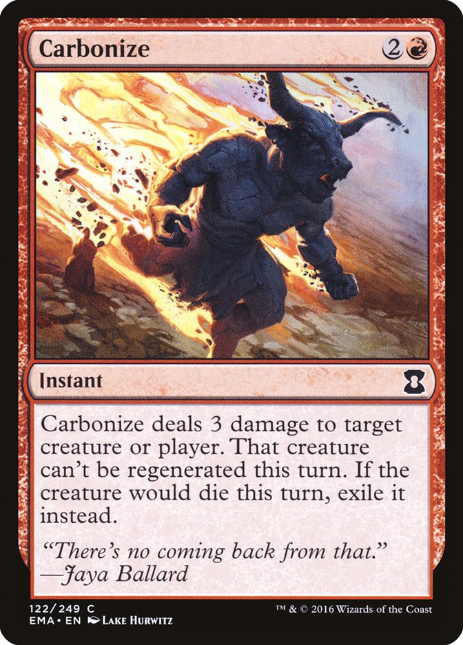 Carbonize 122/249 (Eternal Masters)  | Good Games Modbury