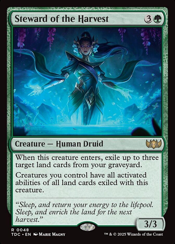 Steward of the Harvest 48/413 (Commander: Tarkir: Dragonstorm)  | Good Games Modbury