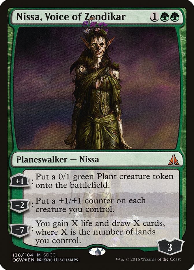 Nissa, Voice of Zendikar [San Diego Comic-Con 2016] | Good Games Modbury