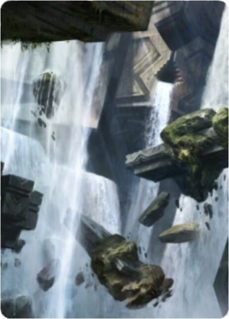Island Art Card 10 81 10 (Art Series: Zendikar Rising)  | Good Games Modbury