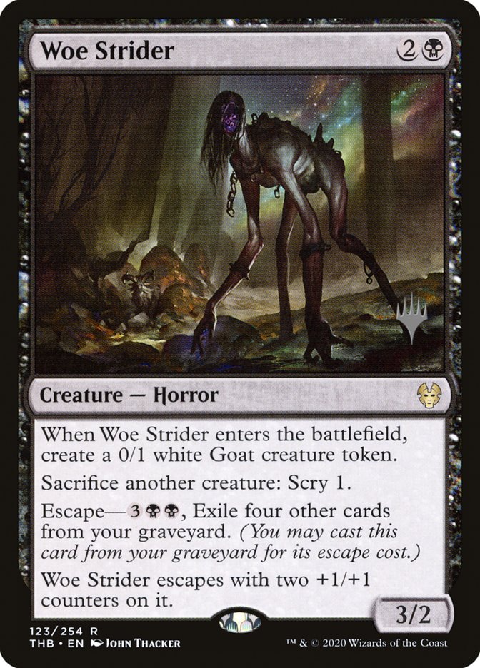 Woe Strider (Promo Pack) [Theros Beyond Death Promos] | Good Games Modbury