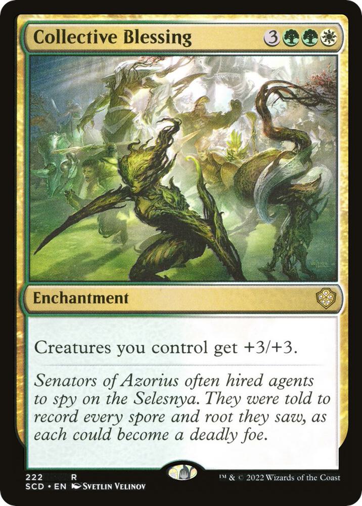 Collective Blessing 222/352 (Starter Commander Decks)  | Good Games Modbury