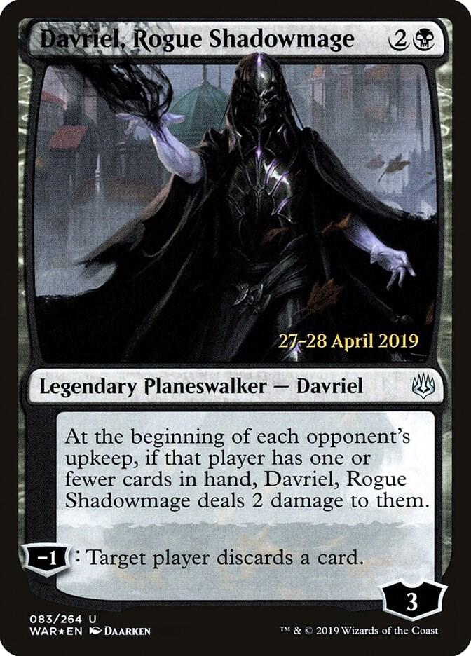 Davriel Rogue Shadowmage 83s/176 (Prerelease Cards)  - Foil | Good Games Modbury