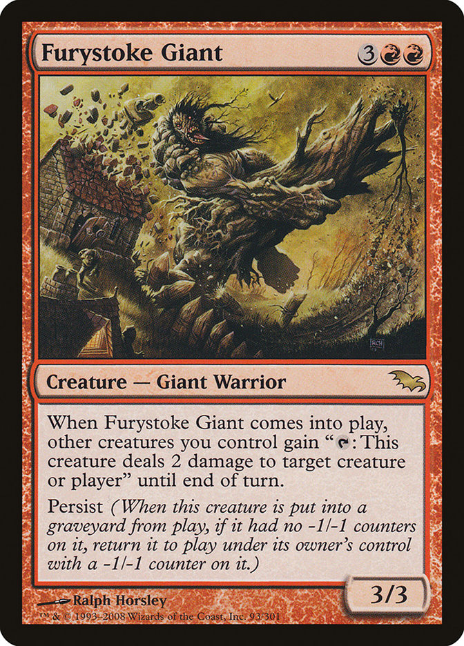 Furystoke Giant 93/301 (Shadowmoor)  | Good Games Modbury