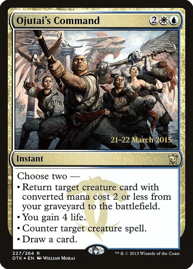 Ojutais Command 227s/51 (Prerelease Cards)  - Foil | Good Games Modbury