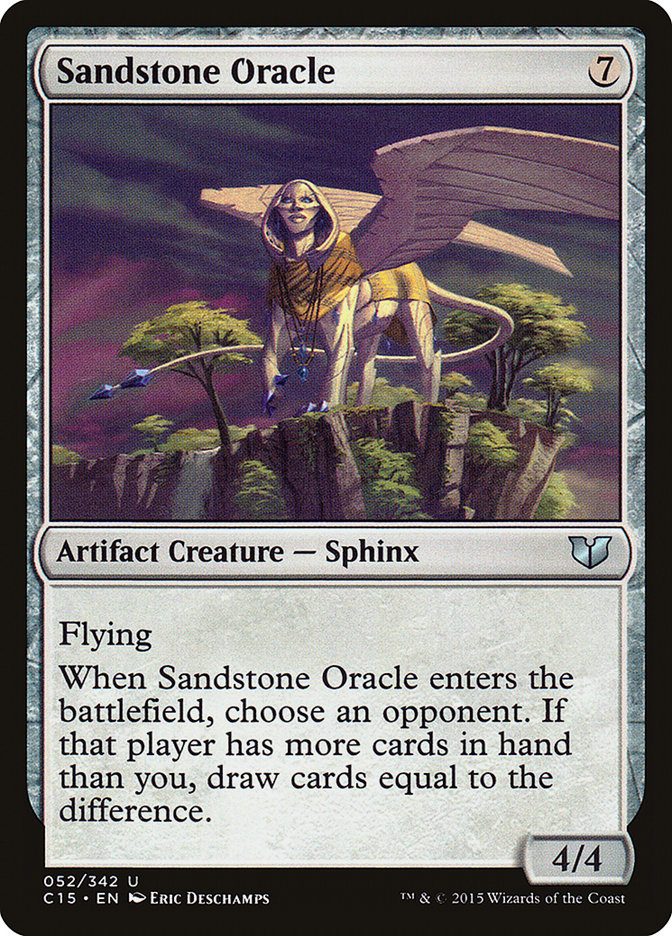 Sandstone Oracle [Commander 2015] | Good Games Modbury