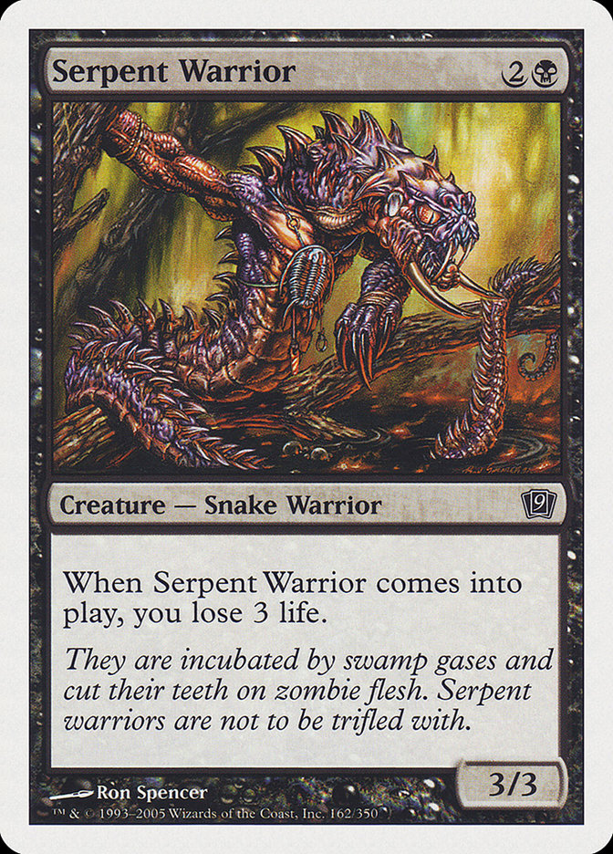 Serpent Warrior [Ninth Edition] | Good Games Modbury