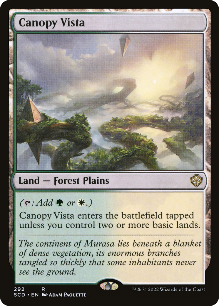 Canopy Vista [Starter Commander Decks] | Good Games Modbury