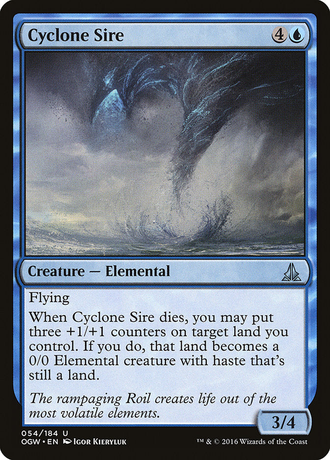Cyclone Sire 54/184 (Oath of the Gatewatch)  - Foil | Good Games Modbury