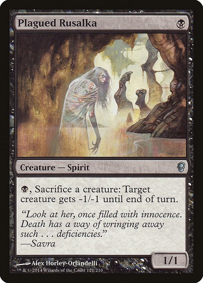 Plagued Rusalka 121/210 (Conspiracy)  - Foil | Good Games Modbury