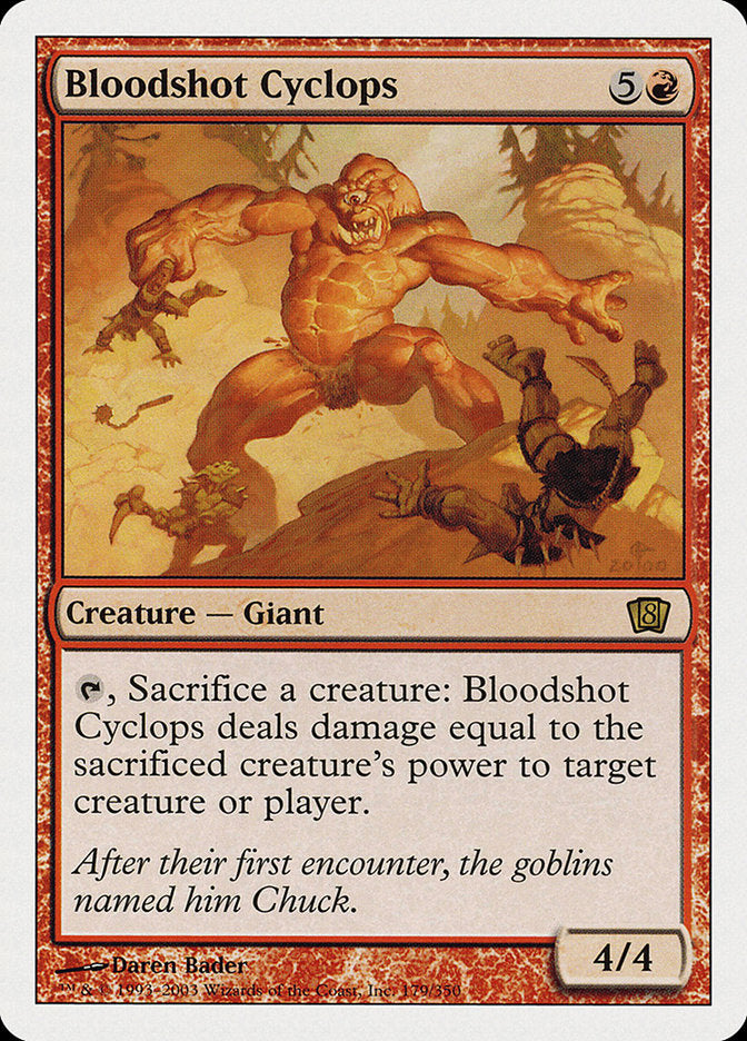 Bloodshot Cyclops 179/350 (8th Edition)  | Good Games Modbury