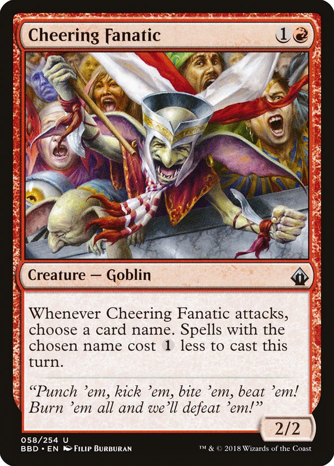 Cheering Fanatic 58/254 (Battlebond)  | Good Games Modbury