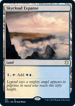 Skycloud Expanse 261/62 (Commander: Adventures in the Forgotten Realms)  | Good Games Modbury