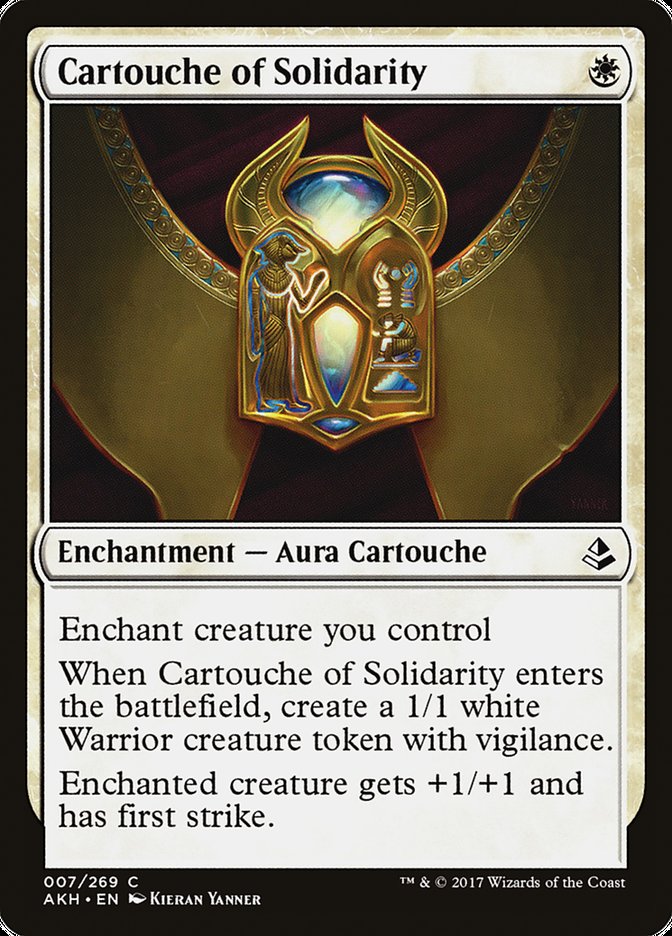 Cartouche of Solidarity 7 (Amonkhet)  | Good Games Modbury