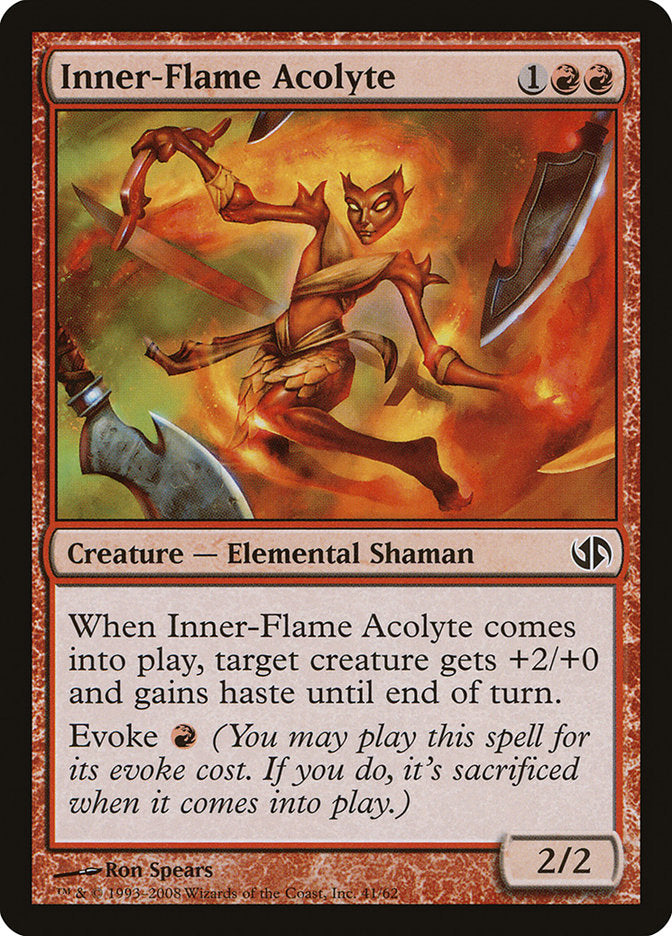 Inner-Flame Acolyte [Duel Decks: Jace vs. Chandra] | Good Games Modbury