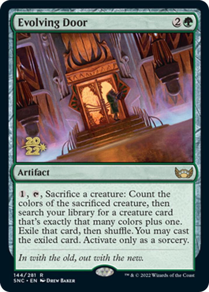 Evolving Door 144s/161 (Prerelease Cards)  - Foil | Good Games Modbury