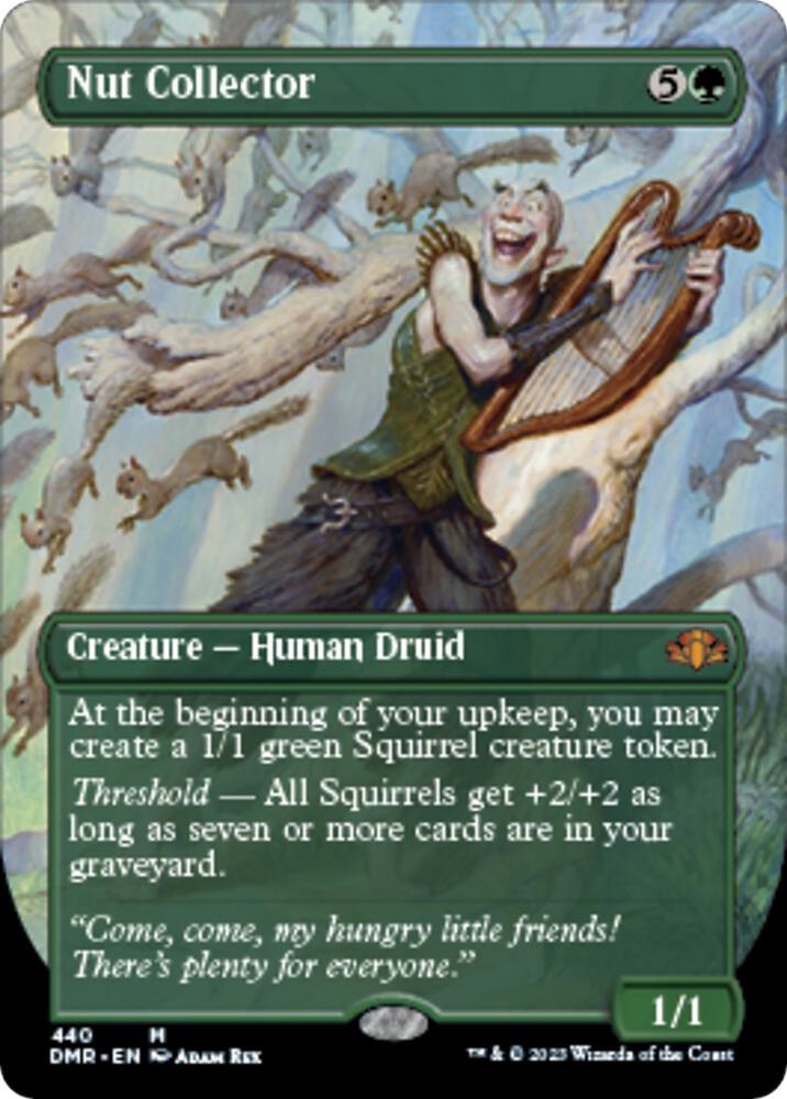 Nut Collector Borderless 440/261 (Dominaria Remastered)  | Good Games Modbury