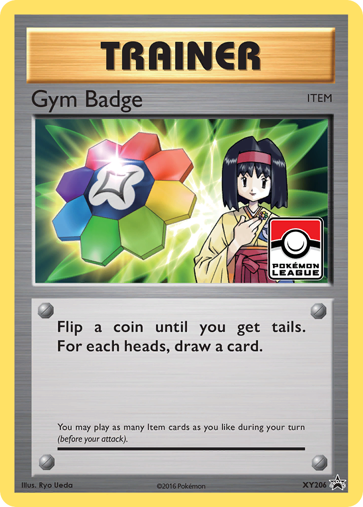 Gym Badge (XY206) (Erika) [XY: Black Star Promos] | Good Games Modbury