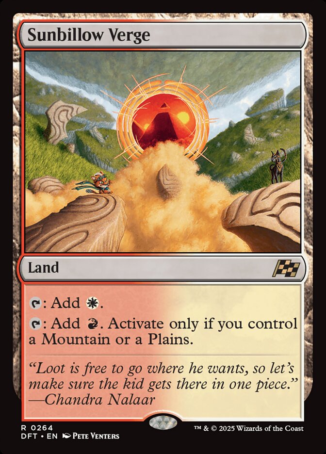 Sunbillow Verge 264/291 (Aetherdrift)  - Foil | Good Games Modbury