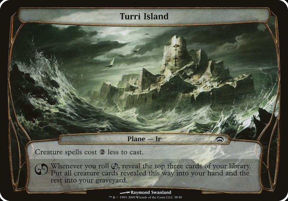 Turri Island Planechase 38/40 (Oversize Cards)  | Good Games Modbury
