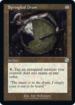 Springleaf Drum 55/63 (The Brothers' War: Retro Frame Artifacts)  | Good Games Modbury