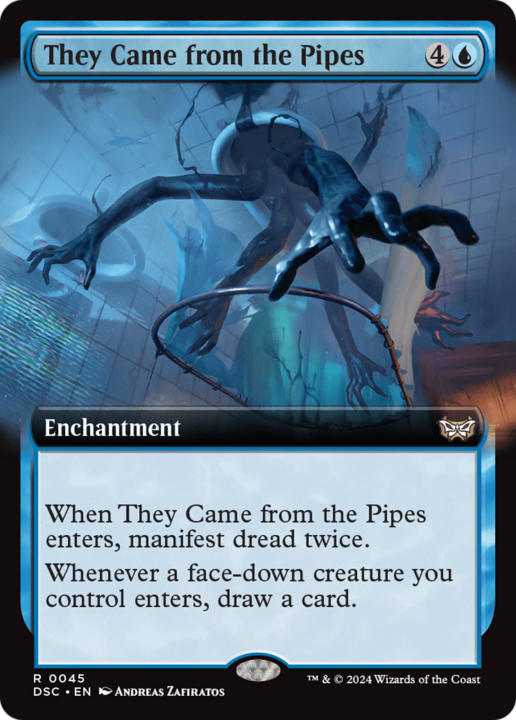 They Came from the Pipes (Extended Art) [Duskmourn: House of Horror Commander] | Good Games Modbury