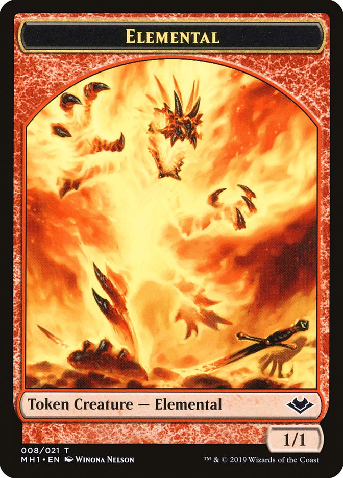 Elemental Token (008/021) [Modern Horizons Tokens] | Good Games Modbury