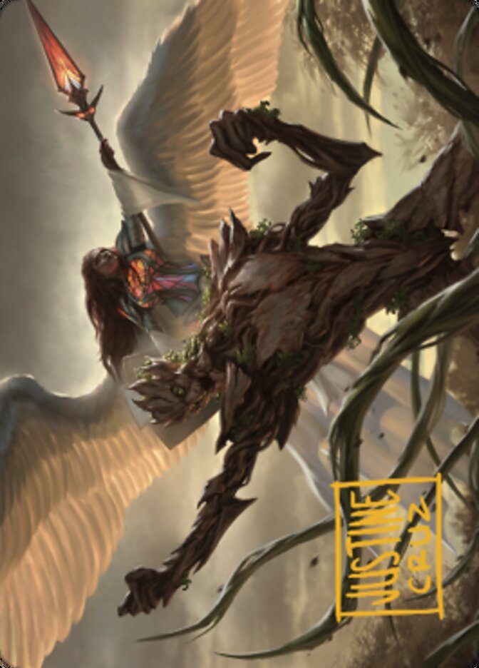 Strength of the Coalition Art Card (Gold-Stamped Signature) [Dominaria United Art Series] | Good Games Modbury