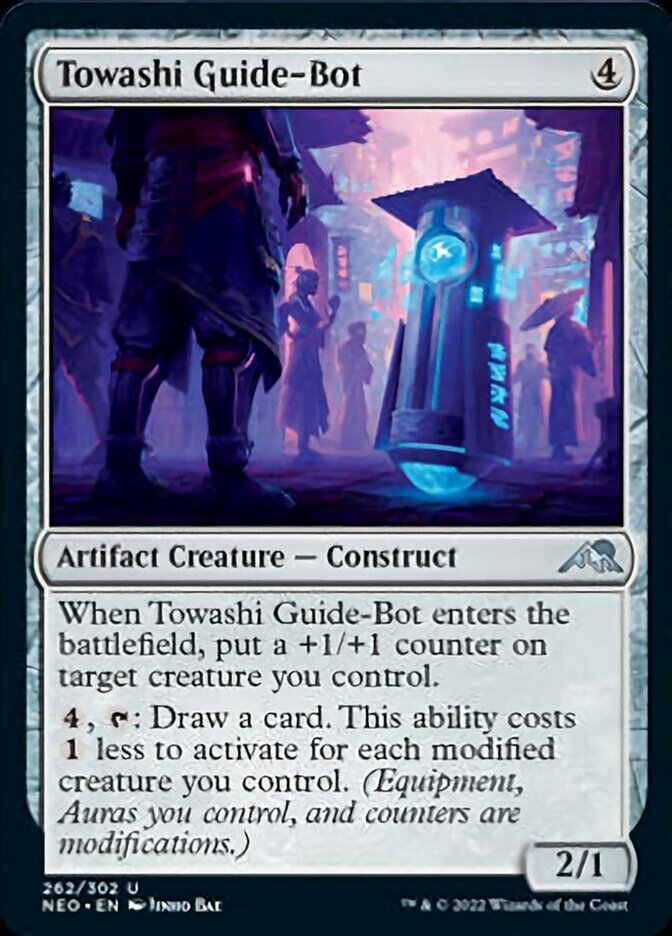 Towashi Guide-Bot [Kamigawa: Neon Dynasty] | Good Games Modbury