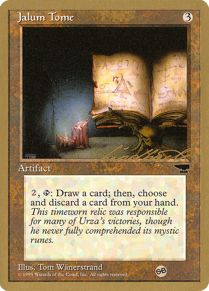 Jalum Tome (Leon Lindback) (SB) [Pro Tour Collector Set] | Good Games Modbury