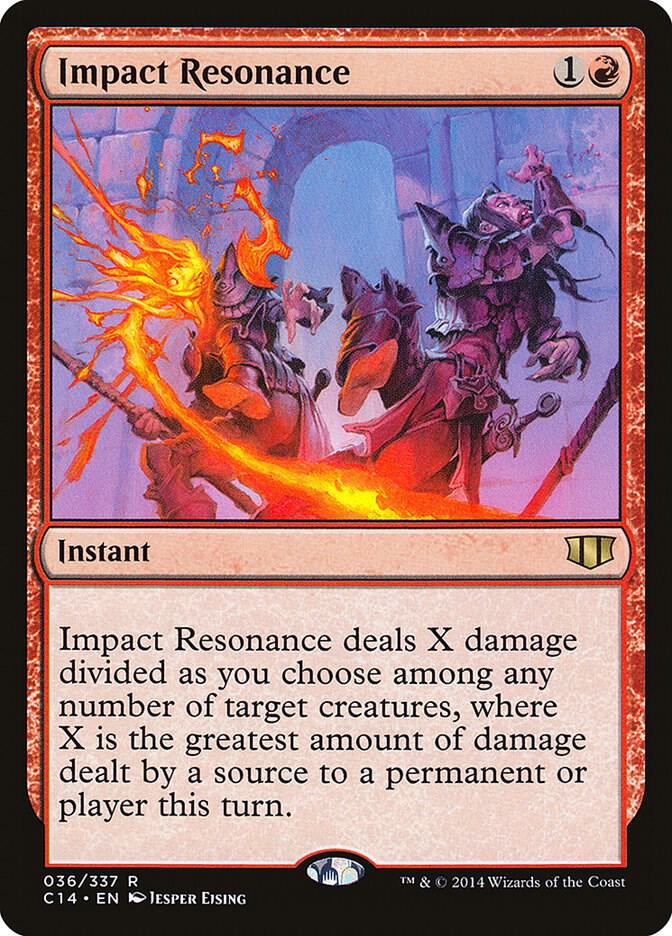 Impact Resonance 36/337 (Commander 2014)  | Good Games Modbury