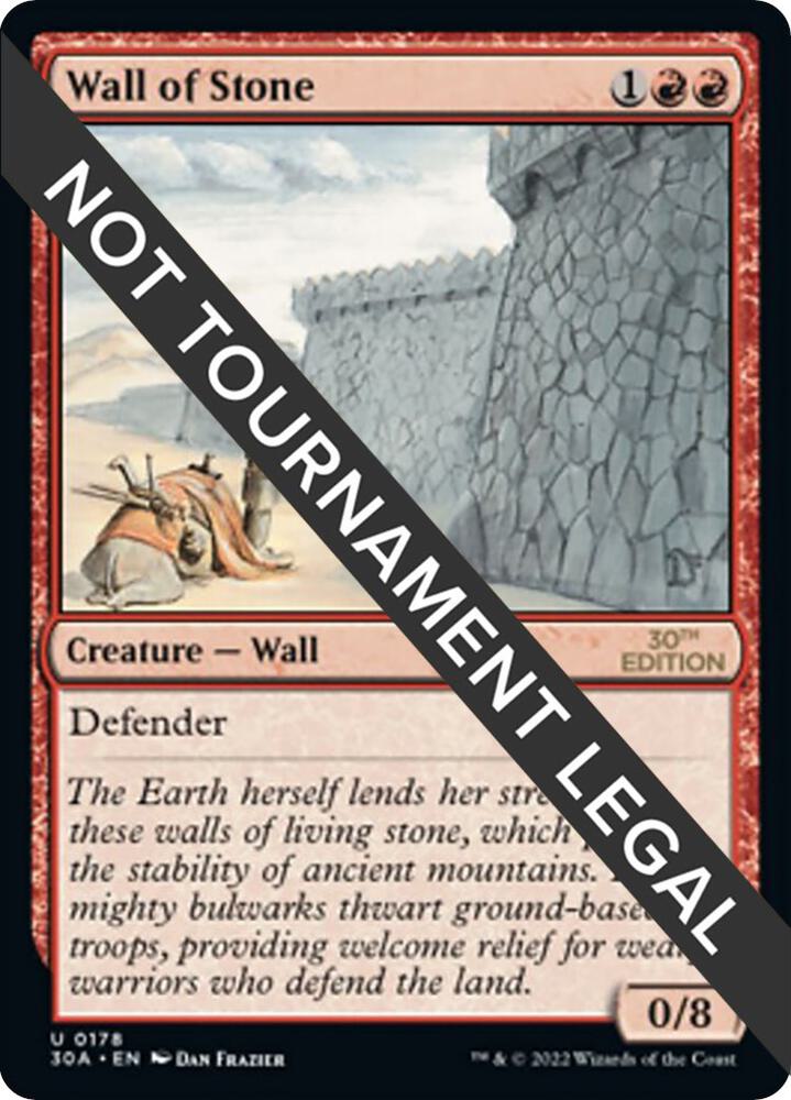 Wall of Stone 178/594 (30th Anniversary Edition)  | Good Games Modbury
